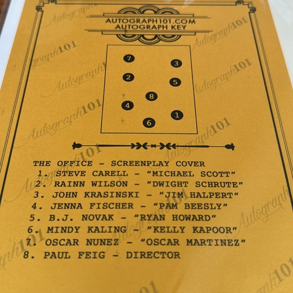 NWT The Office TV Show Cast Autographed Signed Reprint 8.5x11 Script - Picture 5 of 5